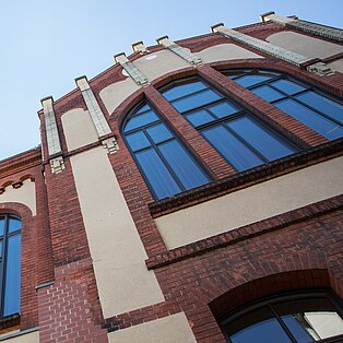 Außenansicht Bücherei