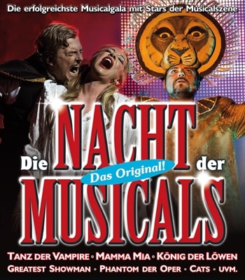 „Die Nacht der Musicals“ gastiert in Lippstadt